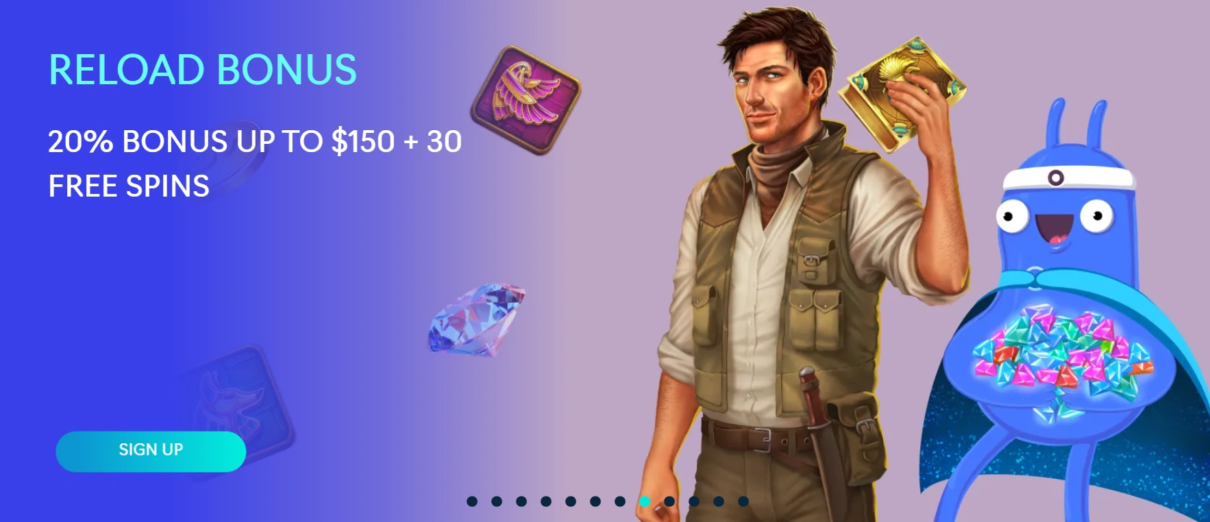 Oshi Casino reload bonus promotion